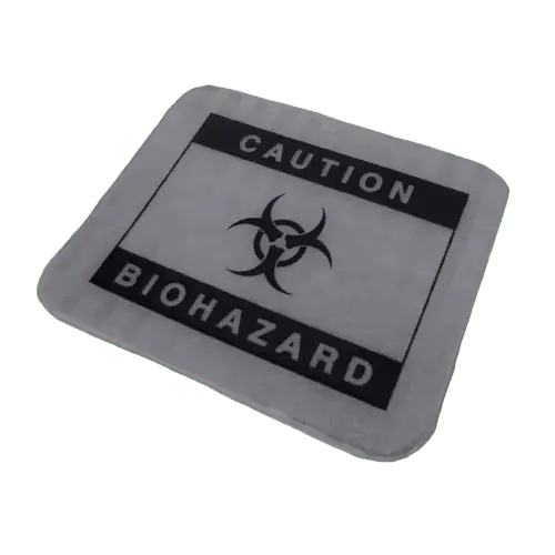 Reflective Bio Hazard Badge