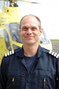Andy Lister, Chief Pilot with Yorkshire Air Ambulance
